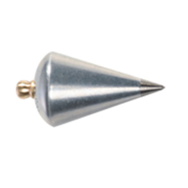 Tools & Accessories: Plumb bob, plumb line with clearance plate, with 4m  line 2mm