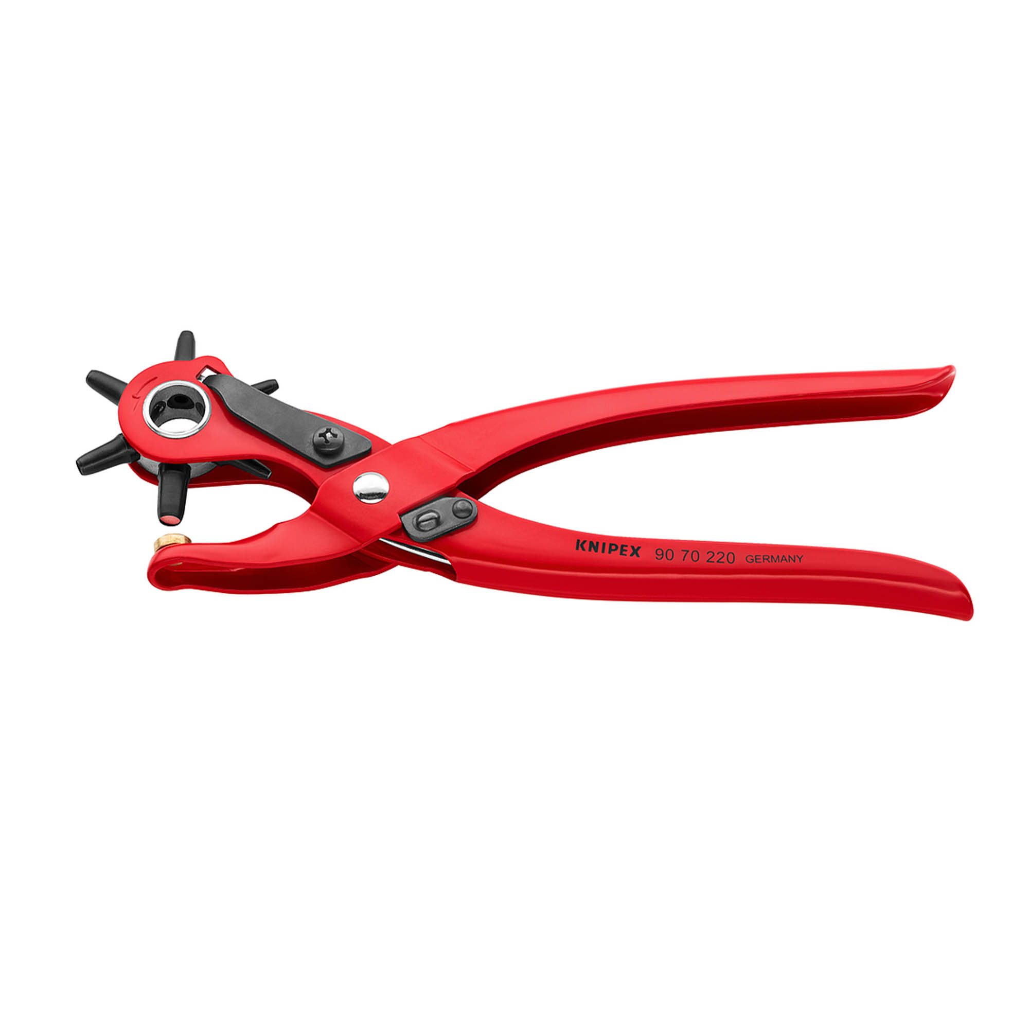 Revolving punch pliers 220mm Knipex