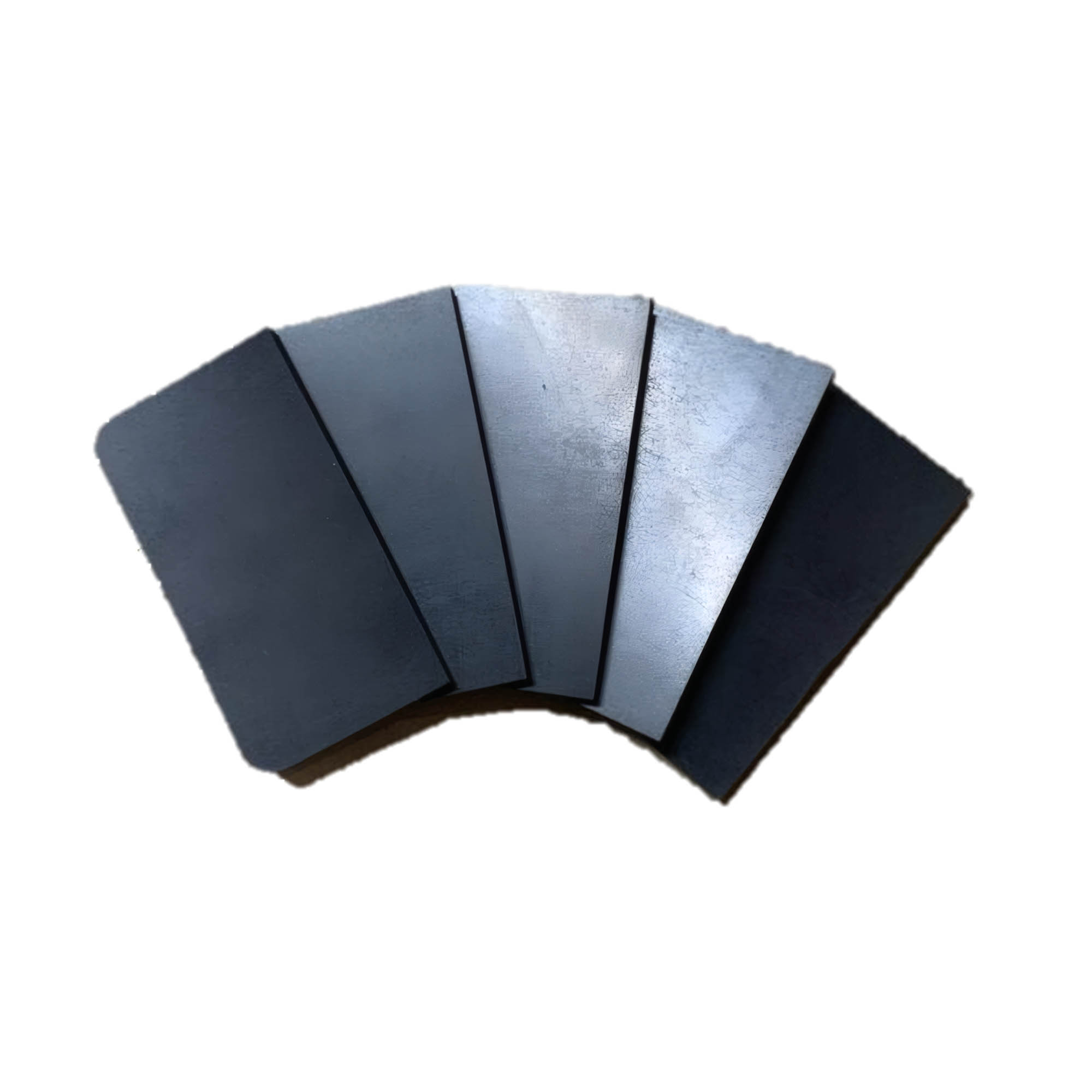Set of 5 rubber flaps for abrasive flap wheel