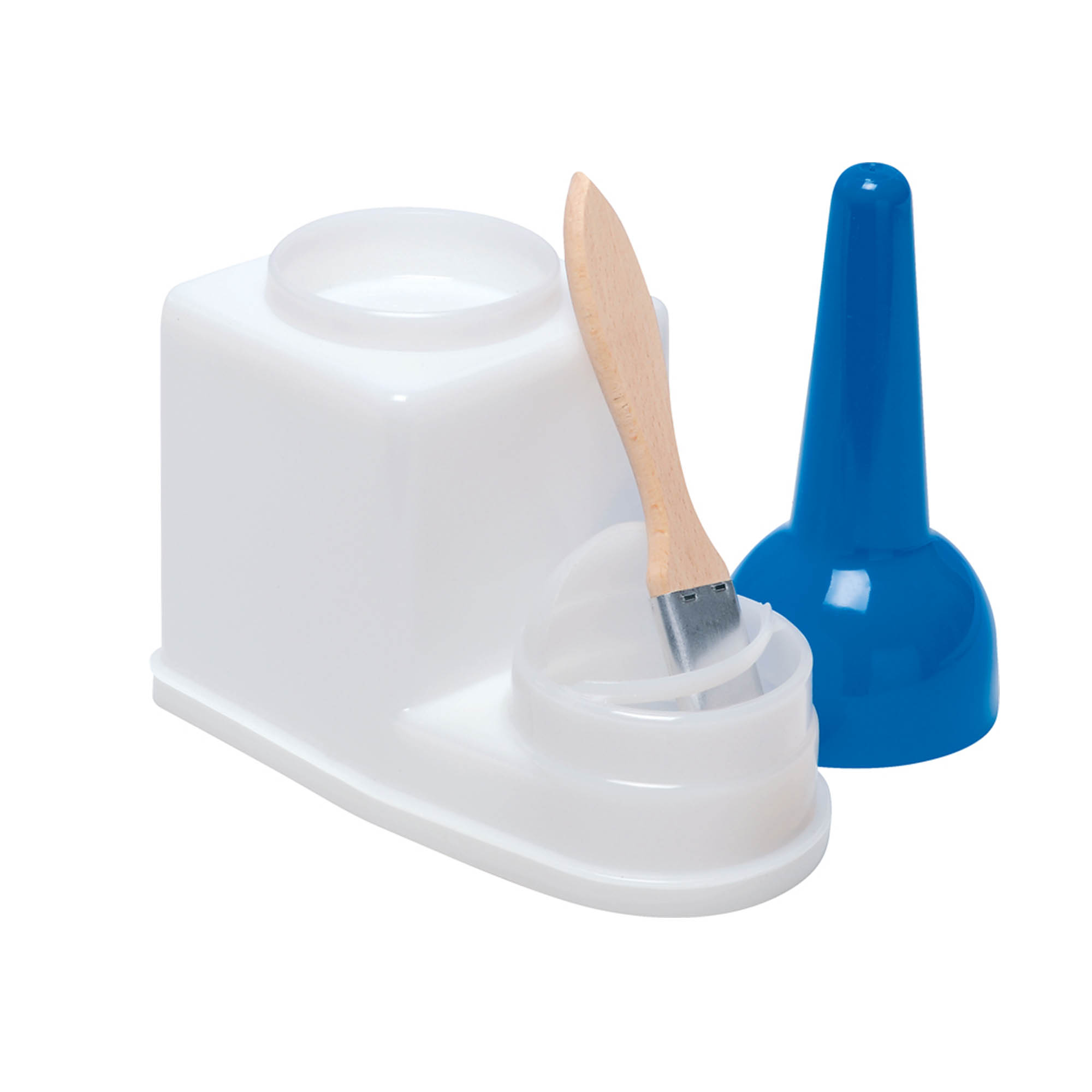 Glue container, empty, 0.45l