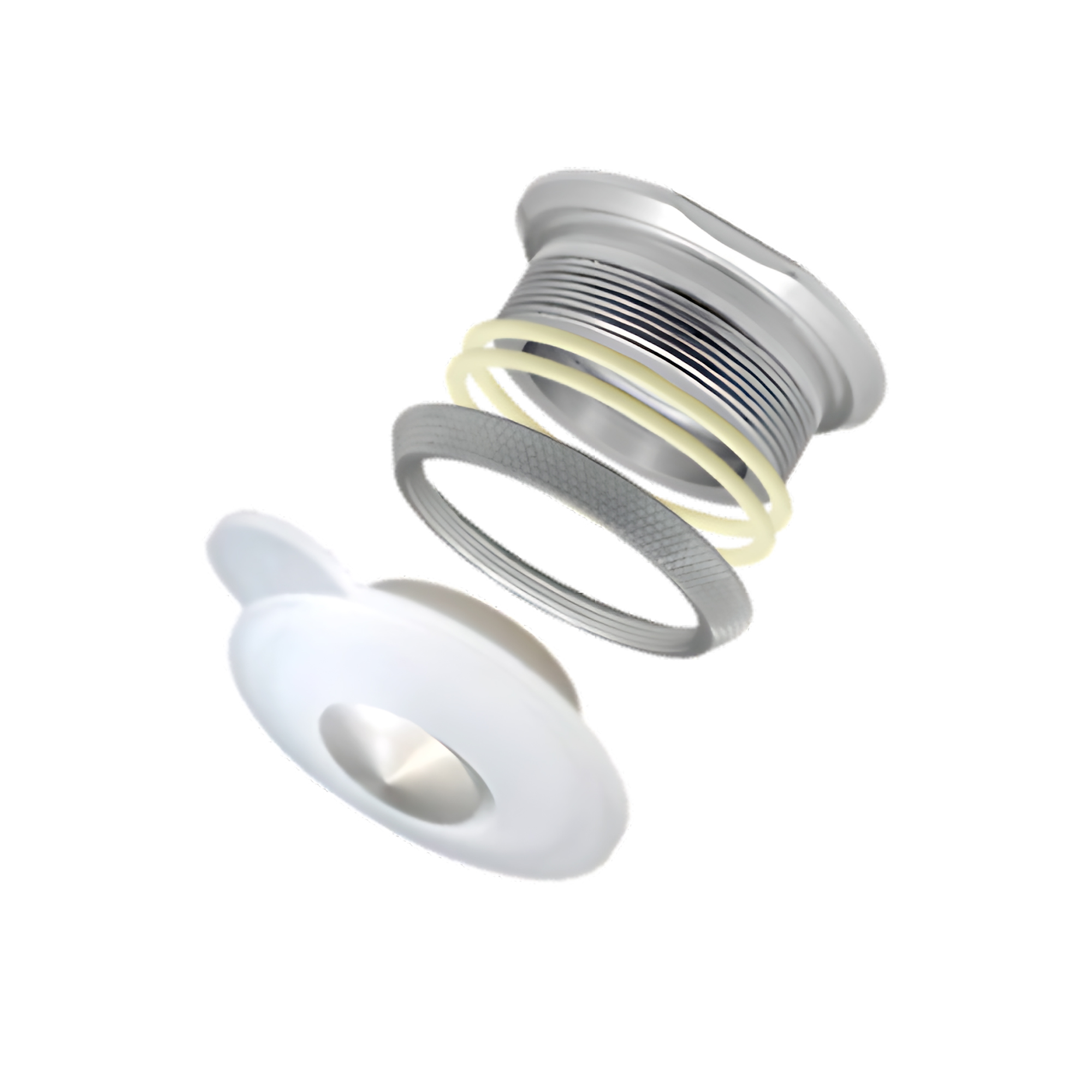 Silicon valve and aluminium seat valve